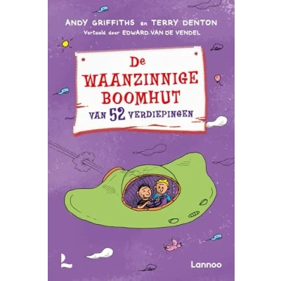 Afbeelding van De waanzinnige boomhut van 52 verdiepingen paperback
