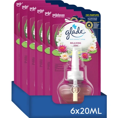 Afbeelding van 1+1 gratis: Glade Electric Scented Oil Navulling Relaxing Zen 20 ml