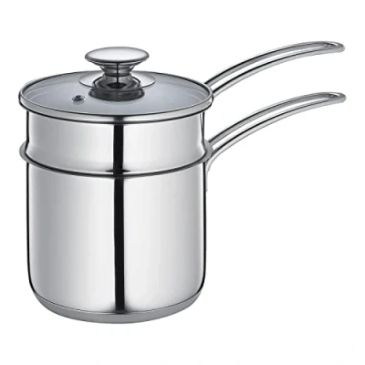 Afbeelding van Küchenprofi Waterbad pot, Pan + steelpan, Zilver