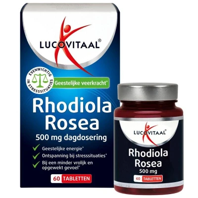 Afbeelding van Lucovitaal Rhodiola Rosea Tabletten 60TB