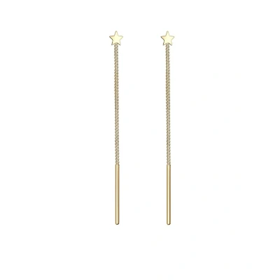 Afbeelding van Elli STAR Design Oorbellen goldcoloured, Dames, Maat: One Size, Gold coloured