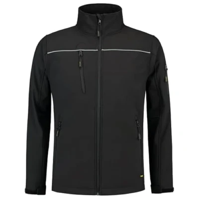 Afbeelding van Tricorp Softshell Luxe Kids 402016 Navy Maat 128