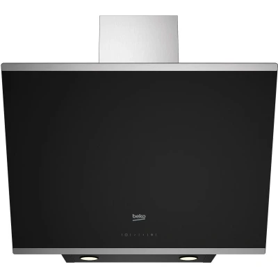 Afbeelding van Beko HCA63640BH afzuigkap 632 m3/uur Muurmontage Zwart, Roestvrijstaal A