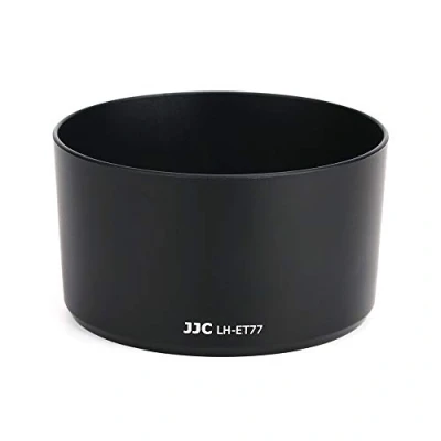 Afbeelding van JJC Bajonetzonneklep voor Canon RF 85mm f/2 Macro IS STM lens op EOS R R5 R6 RP DSLR camera vervangt ET 77 lenskap