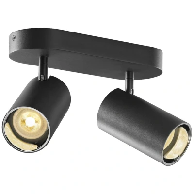 Afbeelding van SLV 1006425 ASTO TUBE Plafondlamp GU10 10 W Zwart
