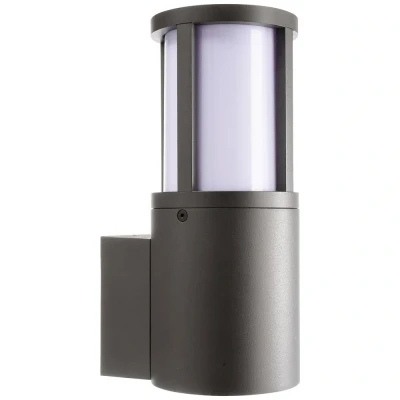 Afbeelding van Deko Light Facado II 731154 Wandopbouwarmatuur E27 20 W Donkergrijs