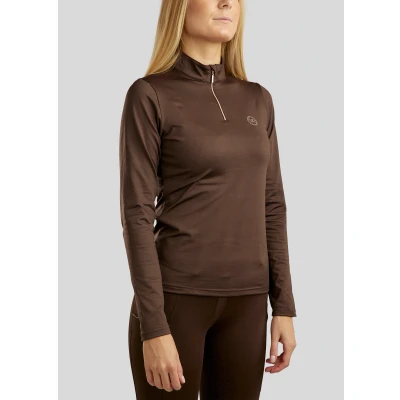 Image de Rebel Chemise Baselayer Rosegold Crystals Marron