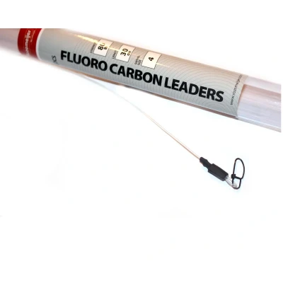 Afbeelding van Rozemeijer Fluoro Carbon Leaders 80lb 30cm Crosslock Size 10 Swivel 4 (3 pcs)