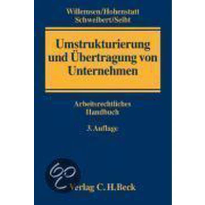 Afbeelding van Umstrukturierung und Übertragung von Unternehmen