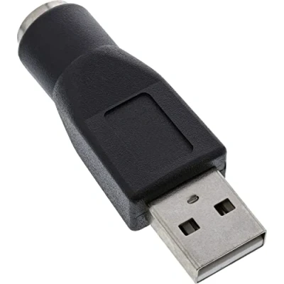Afbeelding van InLine USB PS/2 adapter, Data converter