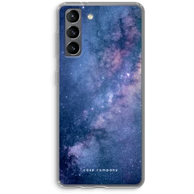 Afbeelding van hoesje geschikt voor Samsung Galaxy S21 Nebula Soft Cover Telefoonhoesje Bescherming aan alle Kanten en Schermrand