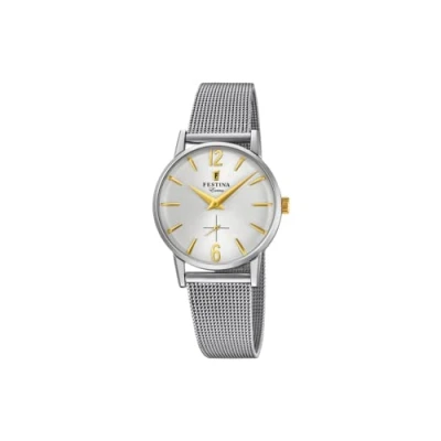 Afbeelding van Festina Horloge silvercoloured, Dames, Maat: One Size, Silver coloured