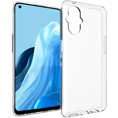 Afbeelding van Accezz Hoesje Geschikt voor Oppo Reno 8 Lite Siliconen Clear Backcover Transparant
