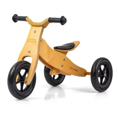 Afbeelding van Milly Mally Loopfiets/Driewieler 2in1 Look Natural