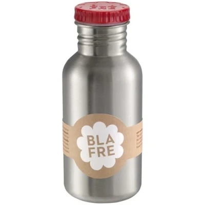 Afbeelding van Blafre rvs drinkfles rood 500ml