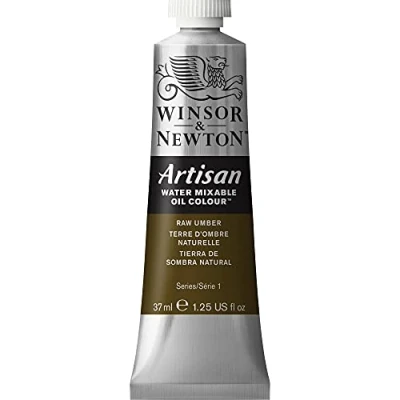 Afbeelding van Winsor &amp; Newton Artisan Water Mixable Oil Colour Raw Umber 554 37ml