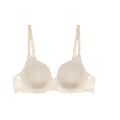 Afbeelding van Triumph Amourette Charm Tshirt BH, Dames, Maat: 95A, Creamy dream