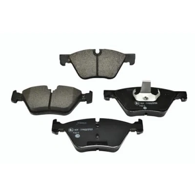 Afbeelding van HELLA 8DB 355 014 351 Remblokkenset Geschikt voor slijtage waarschuwingscontact BMW: 5 Saloon, Touring