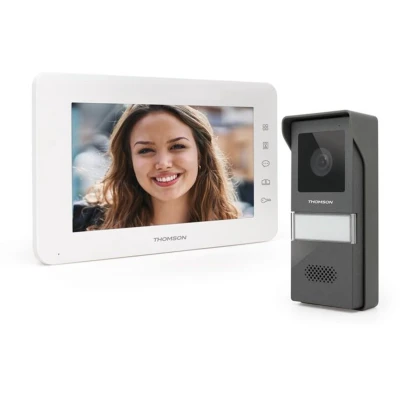 Afbeelding van Videofoon THOMSON 2 draads kleur 7&quot; scherm Dubbele Tili bediening