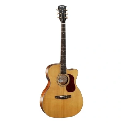 Afbeelding van CORT COGOOC6NG Folkgitaar, GOLD OC6, natuur, voorversterker, Softcase