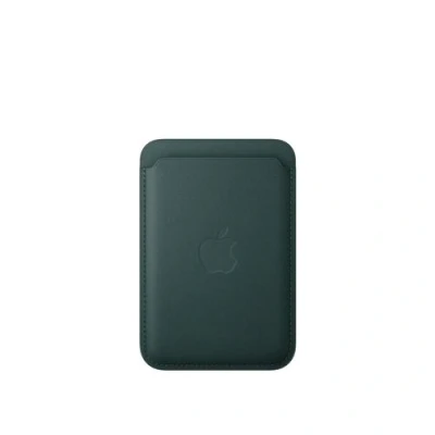 Image de Apple Porte carte Iphone Tissage Fin Wallet Magsafe Dark Green (ma6y4zm/a)