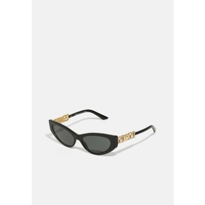 Afbeelding van Versace Zonnebril, Dames, Maat: 56, Black/dark grey