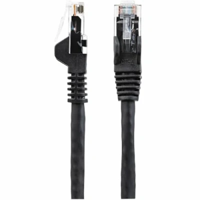 Afbeelding van Stevige UTP netwerkkabel categorie 6 Startech N6LPATCH5MBK 5 m
