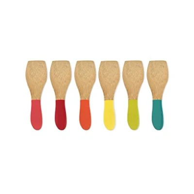 Image de Accessoire cuisson PEBBLY NBA021 Set 6 spatules raclette couleur