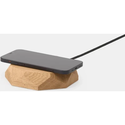 Afbeelding van Oakywood Qi Wireless Charger 10W Oak Wood