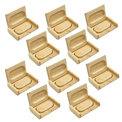 Image de Excellvan 50 Pièces Clé USB Capacité 256Mo(NOT 256 Go) Bouteille Transparente Cadeau pas Cher Memory Stick pour le Mariage