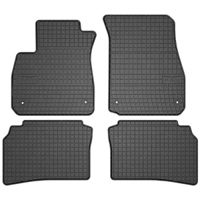 Afbeelding van M MOTOS Rubberen vloermatten voor Opel Insignia B 2017 2022, verbeter je reiscomfort met de zwarte antislipmat alle weersomstandigheden, bescherming tegen vuil en vocht
