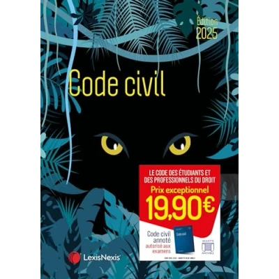 Afbeelding van CODE CIVIL 2025 (JAQUETTE BLUE JUNGLE)