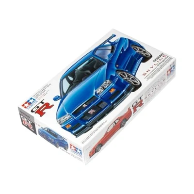 Afbeelding van Tamiya 24210 Model Nissan Skyline GTR R34 Schaal 1:24