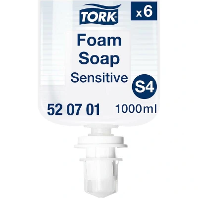 Image de TORK 520701 savon mousse pour peaux sensibles, S4
