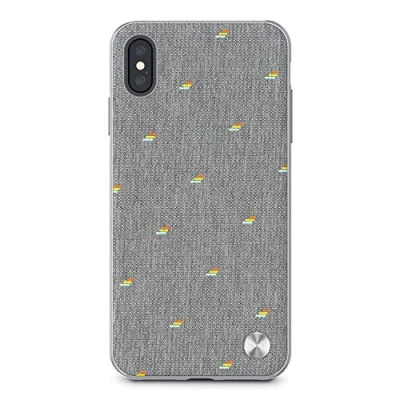Afbeelding van Moshi Vesta (Apple iPhone XS Max), Smartphonehoes, Grijs