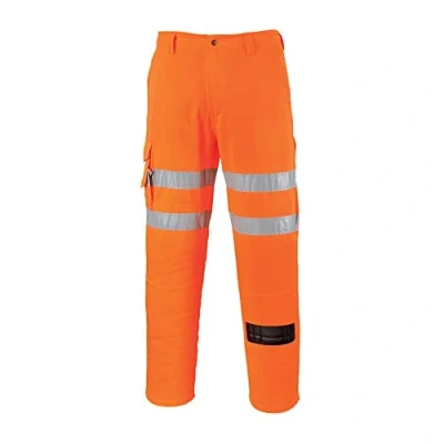Afbeelding van Portwest Broek Rail Combat Kleur: Oranje, Maat: M, RT46ORRM