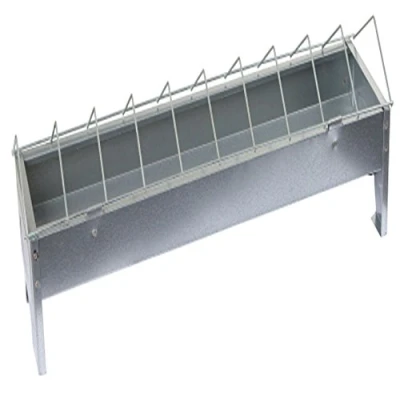 Image de Kerbl Bol d&#039;alimentation pour volailles en métal 50x10cm