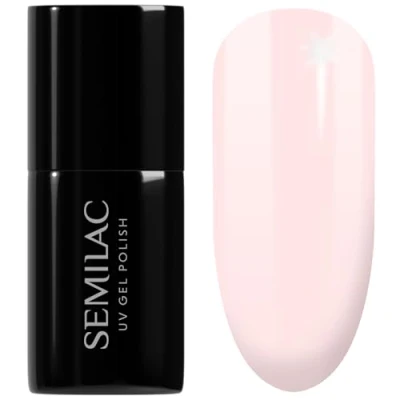 Afbeelding van SEMILAC WeddiNails gel nagellak, collectie duurzaam en eenvoudig aan te brengen perfect voor bruiloft feest UV /LED gelnagellak 7 ml 572 Bride Like Me