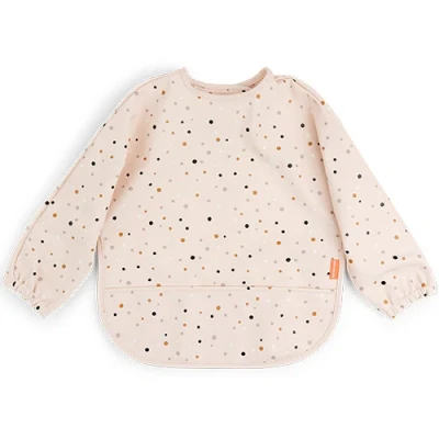 Afbeelding van Done by deer mouwslab met voorvak happy dots powder