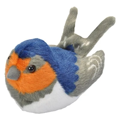 Afbeelding van Wild Republic Knuffel Boeren Zwaluw met Geluid 15 cm