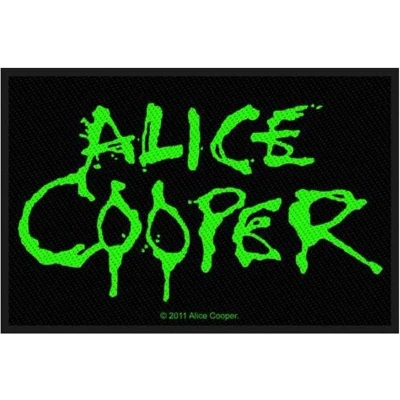 Afbeelding van Alice Cooper Patch Logo Zwart