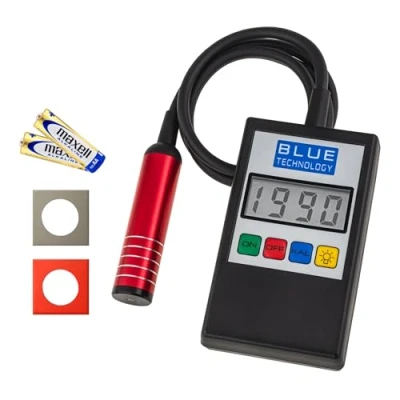 Image de Blue Technology MGR 11 S AL Mesureur d&#039;épaisseur de revêtement Testeur peinture Mètre Acier et aluminium Fabriqué en UE
