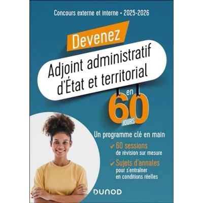 Afbeelding van DEVENEZ ADJOINT ADMINISTRATIF D&#039;ETAT ET TERRITORIAL 2025
