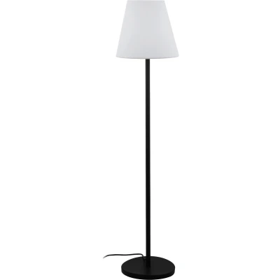 Afbeelding van EGLO Alghera Staande lamp Buiten E27 148,5 cm Zwart/Wit
