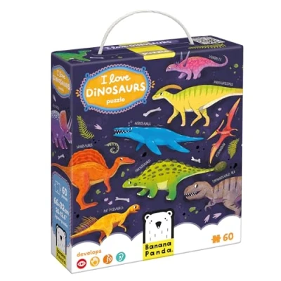 Afbeelding van I Love Dinosaurs Puzzle 4+ Floor