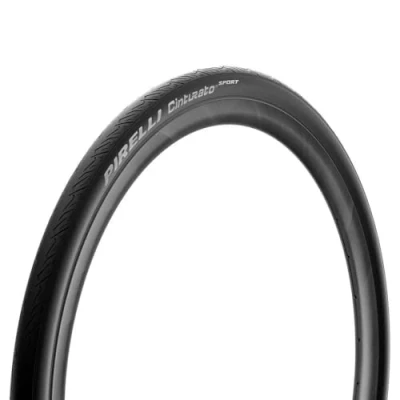 Afbeelding van Pirelli Cinturato Sport Techwall+ 60 Tpi Racefietsband 700 x 26 Zilver