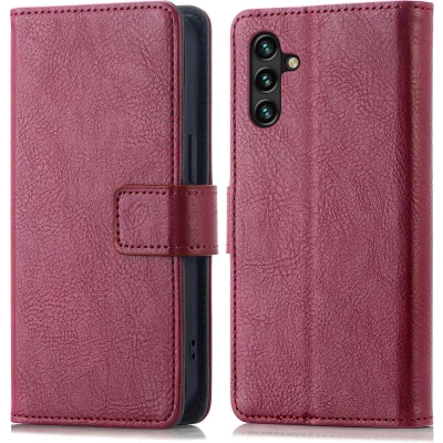 Afbeelding van imoshion Luxe Bookcase voor de Samsung Galaxy A13 (4G) Bordeaux