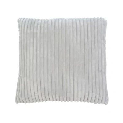 Afbeelding van Gözze Set van 2 kussenslopen corduroy fluweel 50 x cm, kleur: zilver, 40067 90 A2