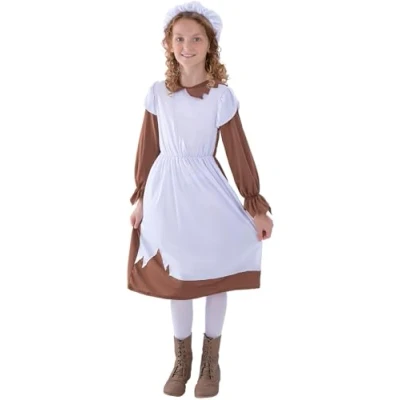 Image de Costume pauvre fille victorienne 19e m