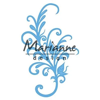 Afbeelding van Marianne D Creatable Anja`s floral ornament LR0526 65x105mm (05 18)